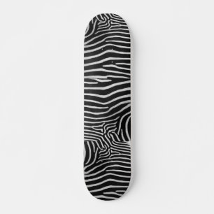 Zebra gestreepte skateboard