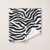 Zebra gestripte handdoeken (Wasdoekje)