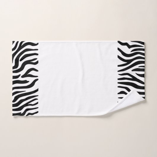Zebra gestripte handdoeken (Handdoek)