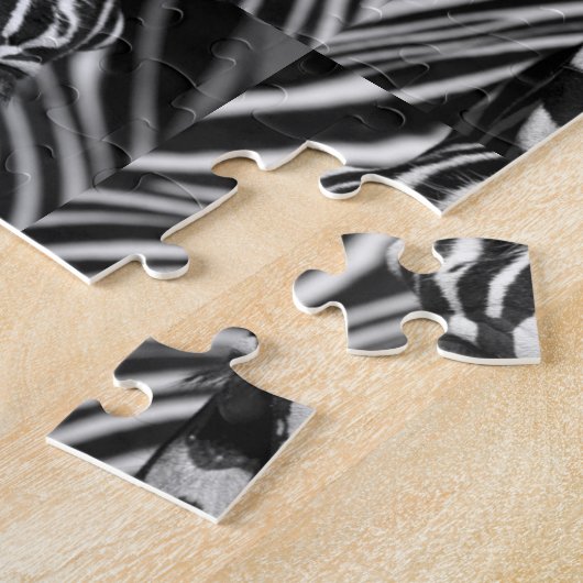 ZEBRA-GEZICHT LEGPUZZEL (Zijkant)