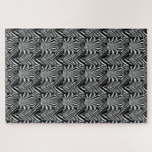 ZEBRA-GEZICHT LEGPUZZEL (Horizontaal)