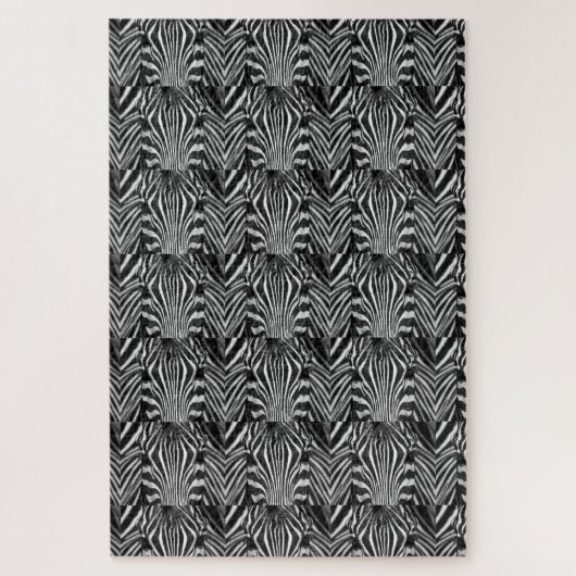 ZEBRA-GEZICHT LEGPUZZEL (Verticaal)