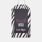 Zebra Gift Label Cadeaulabel (Voorkant)