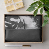 Zebra Glam Rock Star Decoupage Tissuepapier (Geschenk)