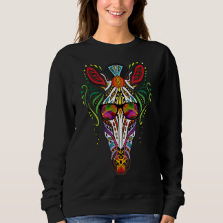 Zebra Glassen Colorful Colorful Zebra's Head Pop S Trui