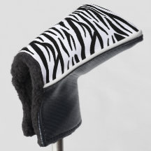 Zebra Golf Putter Head Hoesje