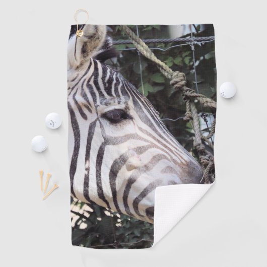 Zebra Golfhanddoek (Insitu)