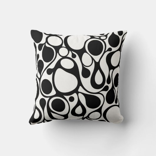 Zebra gone wrong kussen (Achterkant)