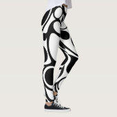 Zebra gone wrong Leggings (Rechts)