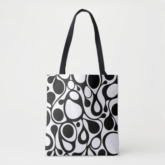 Zebra gone wrong tote bag (Voorkant)