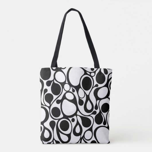 Zebra gone wrong tote bag (Achterkant)