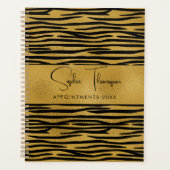 Zebra gouden nieuwjaar planner (Voorkant)