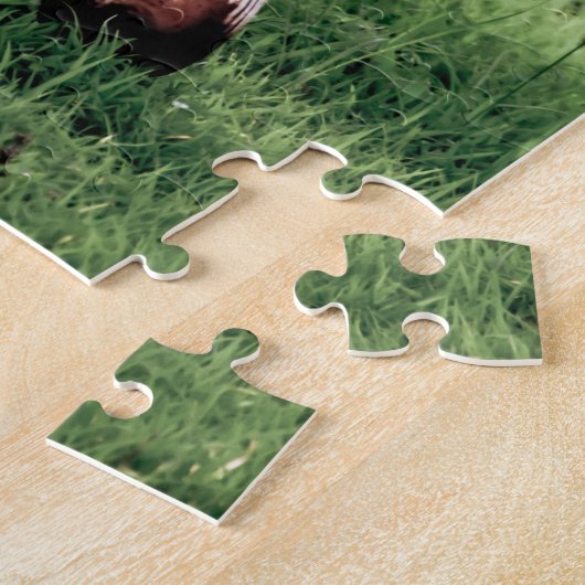 Zebra Graast Legpuzzel (Zijkant)