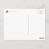 Zebra Grand Piano ~ Briefkaart / Uitnodigingen (Achterkant)