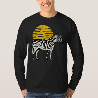 Zebra Graphic Leuke Print Liefde Natuur Zebra's Wi T-shirt