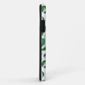 Zebra Green and White Polka Dot Case-Mate iPhone Case (Achterkant/rechts)