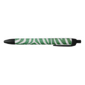 Zebra Groen en wit afdrukken Zwarte Inkt Pen (Bodem)