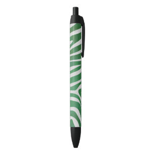 Zebra Groen en wit afdrukken Zwarte Inkt Pen