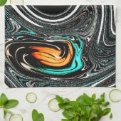 Zebra HAkuna Matata akuna MatataS cadeautjes nieuw Theedoek (Gevouwen)