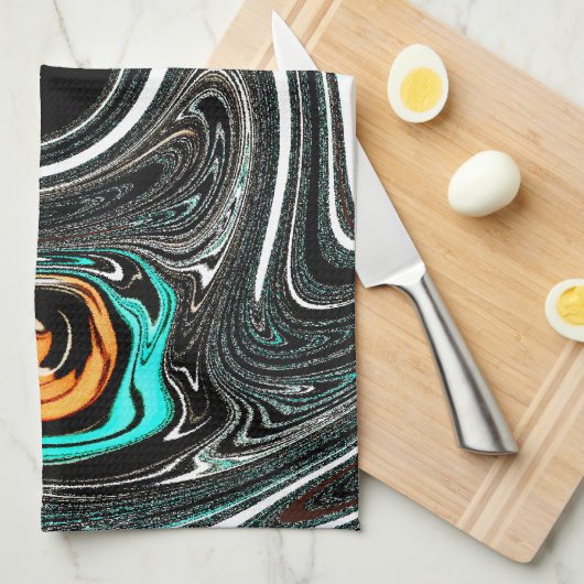 Zebra HAkuna Matata akuna MatataS cadeautjes nieuw Theedoek (Quarter Fold)