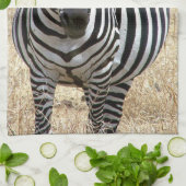 Zebra-handdoek Theedoek (Gevouwen)