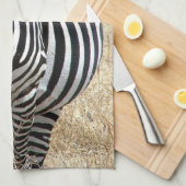 Zebra-handdoek Theedoek (Quarter Fold)