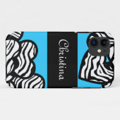 Zebra harten iPhone 5 Hoesje (Achterkant (horizontaal))