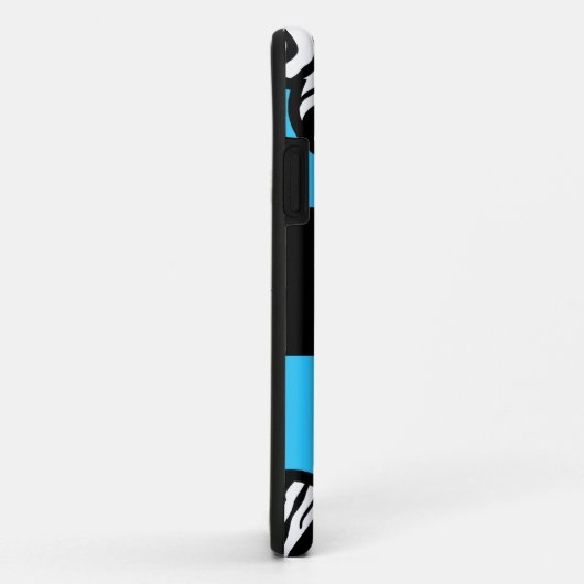 Zebra harten iPhone 5 Hoesje (Achterkant/rechts)