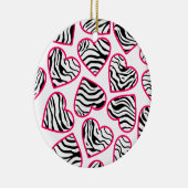 Zebra harten ornament (Rechts)