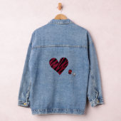 Zebra-heart Denim Jacket (Hangar)