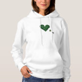 Zebra-heart Hoodie (Voorkant)