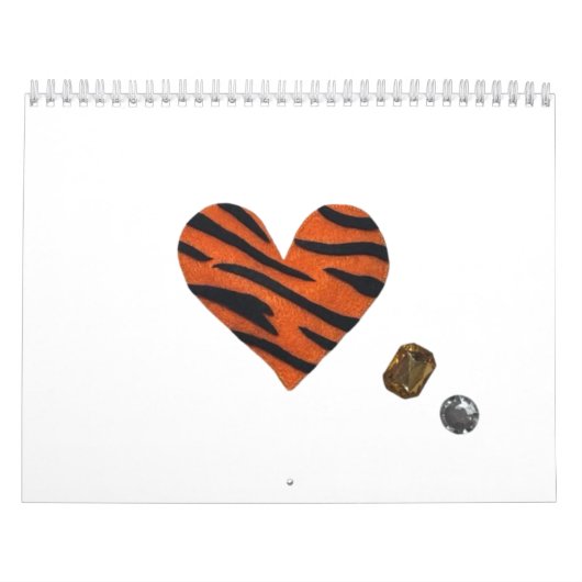 Zebra-heart Kalender (Hoes)
