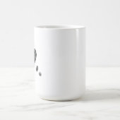 Zebra-heart Koffiemok (Center)