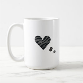 Zebra-heart Koffiemok