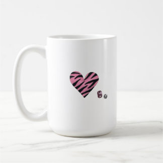 Zebra-heart Koffiemok