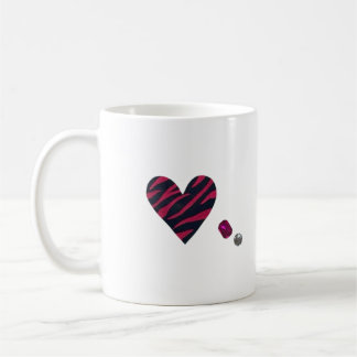 Zebra-heart Koffiemok