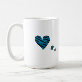 Zebra-heart Koffiemok