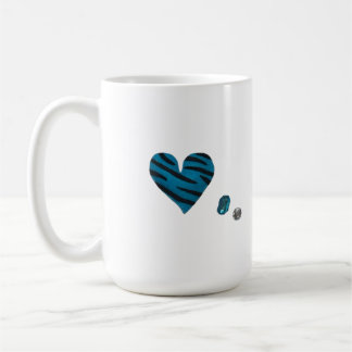 Zebra-heart Koffiemok