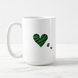 Zebra-heart Koffiemok