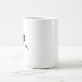 Zebra-heart Koffiemok (Center)