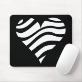 Zebra Heart Muismat (Met muis)