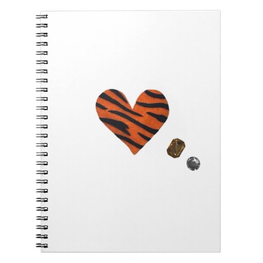 Zebra-heart Notitieboek (Voorkant)