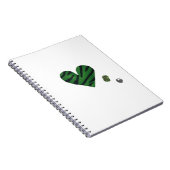 Zebra-heart Notitieboek (Rechterzijde)
