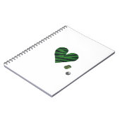Zebra-heart Notitieboek (Linkerzijde)