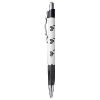 Zebra-heart Pen