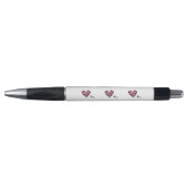 Zebra-heart Pen (Voorkant)