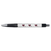 Zebra-heart Pen (Voorkant)