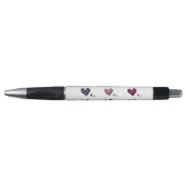 Zebra-heart Pen (Voorkant)