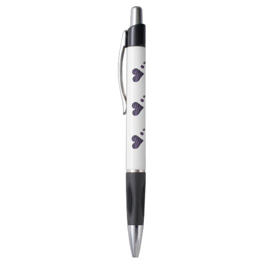 Zebra-heart Pen (Top (Verticaal))