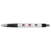 Zebra-heart Pen (Voorkant)